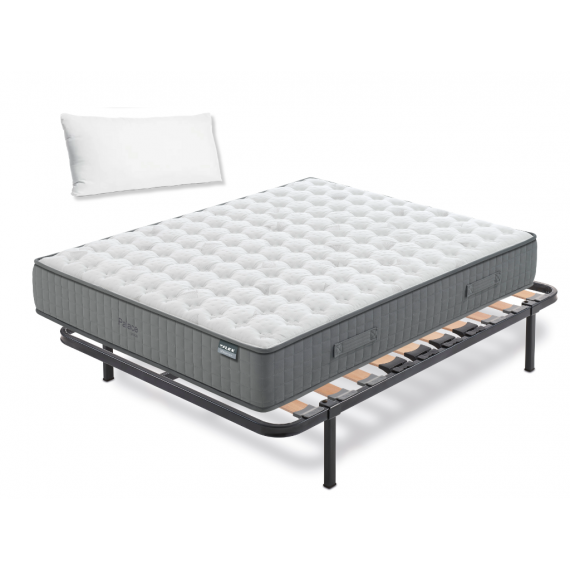 Pack Colchón Palace Visco + Somier de Láminas + 1 Almohada