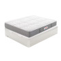 Pack canapé de madera y colchón Visco Aire Supreme Flex con almohada blanco