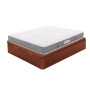 Pack canapé de madera y colchón Ensacado Supreme Flex con almohada cerezo