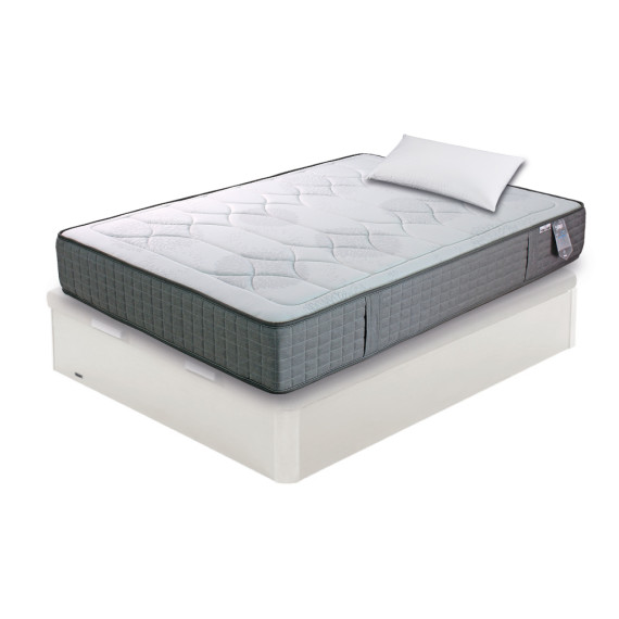 Pack Colchón Extrafirme Slaap + Canapé Abatible Madera 19 Flex + Regalo de Almohada