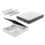 Pack canapé madera 19 y colchón Flex Garbí Visco con almohada