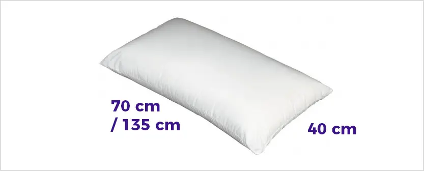 Medidas de almohadas para camas de 135 cm